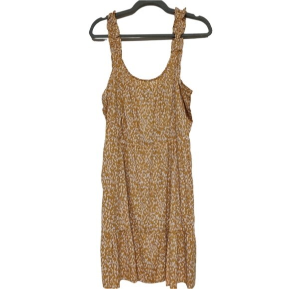 NWT Banana Republic Ruffle Fit n Flare Dress size L - Picture 10 of 12